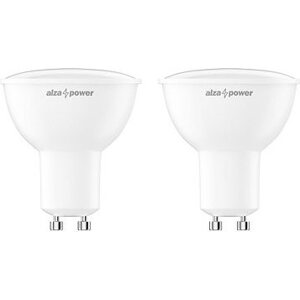 AlzaPower LED 8 – 55 W, GU10, 2 700 K, súprava 2 ks