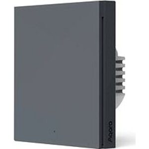 AQARA Smart Wall Switch H1(With Neutral, Single Rocker), sivý