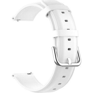 BStrap Leather Lux Universal Quick Release 20 mm, white