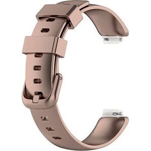 BStrap Silicone na Fitbit Inspire 2, rose gold