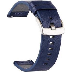 BStrap Fine Leather Universal Quick Release 22 mm, blue