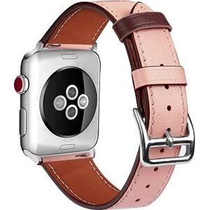 BStrap Leather Rome na Apple Watch 38 mm/40 mm/41 mm, Apricot