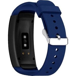 BStrap Silicone Land na Samsung Gear Fit 2, dark blue