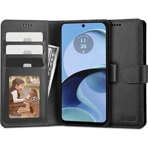 Tech-Protect Wallet knižkové puzdro na Motorola Moto G14, čierne