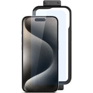 Spello by Epico ochranné sklo na iPhone 15 Plus – 2 ks s inštalačným rámikom