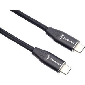PremiumCord Kábel USB-C M/M, 240 W 480 Mbps, 0,5 m