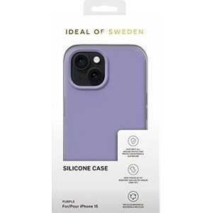 iDeal Of Sweden Silikónový ochranný kryt na iPhone 15 Purple