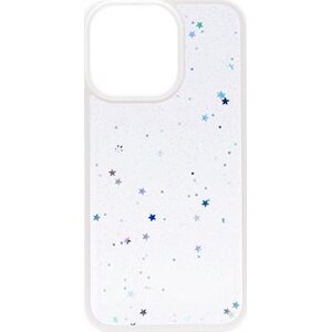 iWill Clear Glitter Star Phone Case pre iPhone 13 Pro White