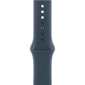 Apple Watch 45 mm búrkovo modrý športový remienok – S/M