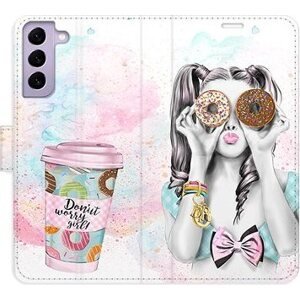 iSaprio Donut Worry Girl pro pro Samsung Galaxy S22 5G