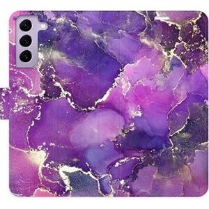 iSaprio Purple Marble pro pro Samsung Galaxy S22 5G
