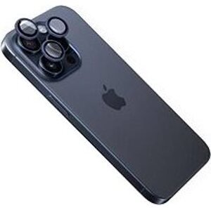 FIXED Camera Glass na Apple iPhone 15 Pro/15 Pro Max tmavomodré