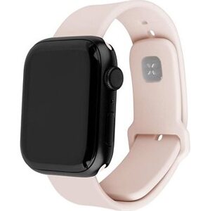 FIXED Silicone Sporty Strap pro Apple Watch 42/44/45mm růžový