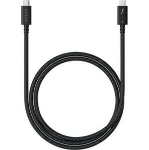 Satechi Thunderbolt 4 Pro Braided Cable 1 m (PD240W,40 Gpbs data, 8K resolution) – Black