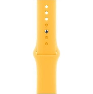 Apple Watch 45 mm lúčovo žltý športový remienok – S/M