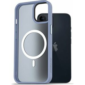 AlzaGuard Matte Case Compatible with MagSafe pre iPhone 14 svetlomodrý