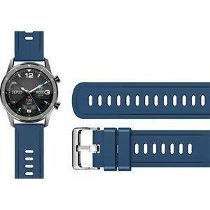 Aligator Watch 22 mm silikónový remienok modrý
