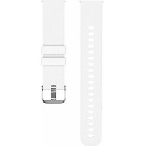 Eternico Essential with Metal Buckle Universal Quick Release 18 mm Cloud White
