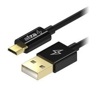 AlzaPower Core Micro USB 0,5 m čierny