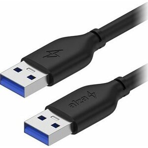 AlzaPower Core USB-A (M) to USB-A (M) 3.0, 3 m čierny