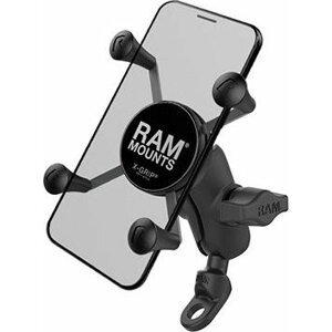 RAM Mounts kompletná zastava držiaku mobilného telefonu „X-Grip" s uchytením na 9 mm skurtku