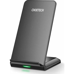 ChoeTech 15W 2 Coils Super Fast Wireless Charging Stand Black