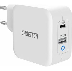 ChoeTech GaN Mini 65 W Fast Charger White
