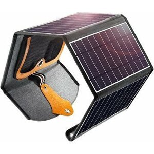 ChoeTech Foldable Solar Charger 22 W Black