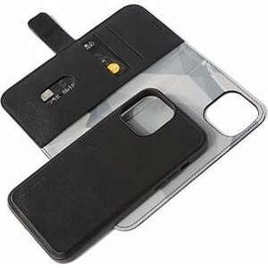 Decoded Leather Detachable Wallet Black iPhone 14 Pro