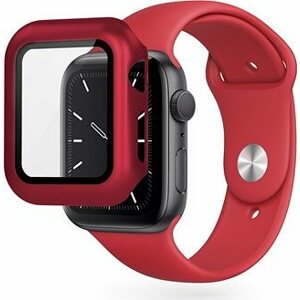 Epico tvrdené puzdro na Apple Watch 4/5/6/SE (44 mm) – červené