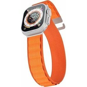 Epico Alpine Loop remienok na Apple Watch 42/44/45/49 – oranžový
