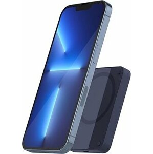 Epico 4200mAh MagSafe kompatibilná bezdrôtová power banka – modrá