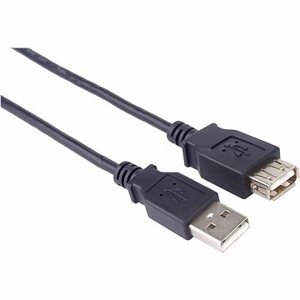 PremiumCord USB 2.0 predlžovací 2 m čierny