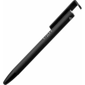 FIXED Pen 3 v 1 s funkciou stojana hliníkové telo čierne