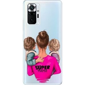 iSaprio Super Mama pro Two Boys pre Xiaomi Redmi Note 10 Pro