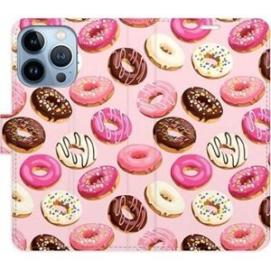 iSaprio flip pouzdro Donuts Pattern 03 pro iPhone 13 Pro