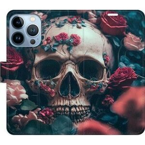 iSaprio flip puzdro Skull in Roses 02 pre iPhone 13 Pro