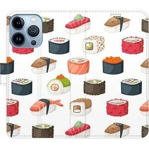 iSaprio flip pouzdro Sushi Pattern 02 pro iPhone 13 Pro