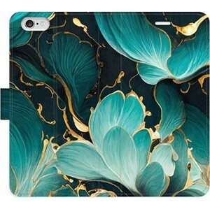 iSaprio flip pouzdro Blue Flowers 02 pro iPhone 6/6S