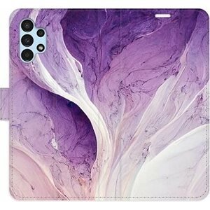 iSaprio flip pouzdro Purple Paint pro Samsung Galaxy A13 / A13 5G