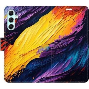 iSaprio flip puzdro Fire Paint na Samsung Galaxy A34 5G