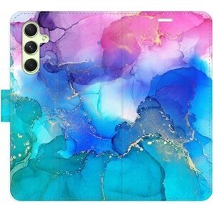 iSaprio flip puzdro BluePink Paint pre Samsung Galaxy A54 5G