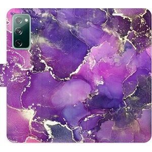 iSaprio flip puzdro Purple Marble na Samsung Galaxy S20 FE