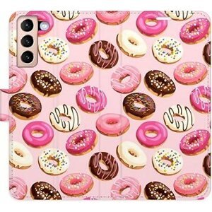 iSaprio flip pouzdro Donuts Pattern 03 pro Samsung Galaxy S21