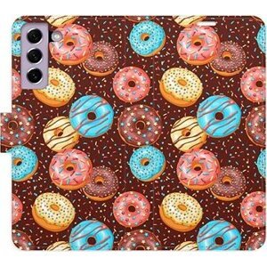 iSaprio flip puzdro Donuts Pattern pre Samsung Galaxy S21 FE 5G