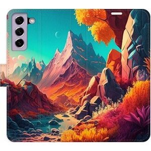 iSaprio flip puzdro Colorful Mountains na Samsung Galaxy S21 FE 5G