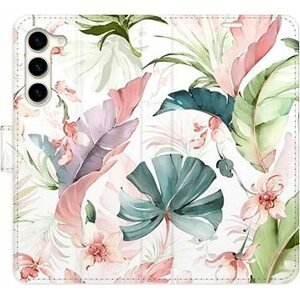 iSaprio flip puzdro Flower Pattern 07 pre Samsung Galaxy S23+ 5G