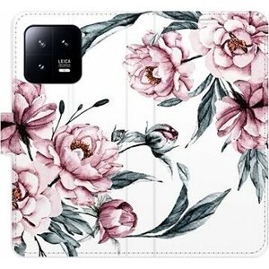 iSaprio flip puzdro Pink Flowers pre Xiaomi 13