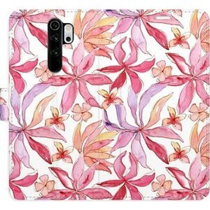 iSaprio flip pouzdro Flower Pattern 10 pro Xiaomi Redmi Note 8 Pro