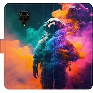 iSaprio flip pouzdro Astronaut in Colours 02 pro Xiaomi Redmi Note 9 Pro / Note 9S